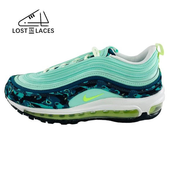 Nike Shoes - Nike Air Max 97 Moth Camo Green Sneakers, New Shoes DX3366-300 (Women's Sizes)